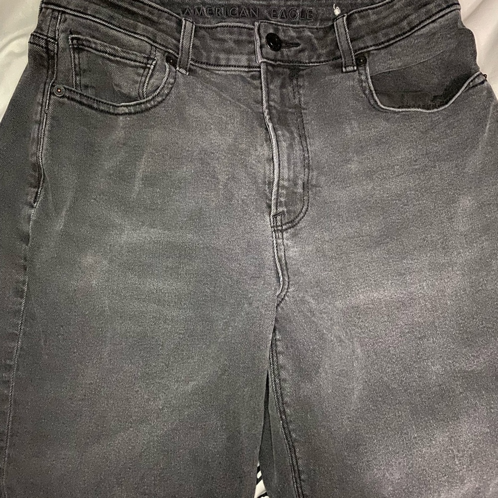 Size 6 black mom jeans